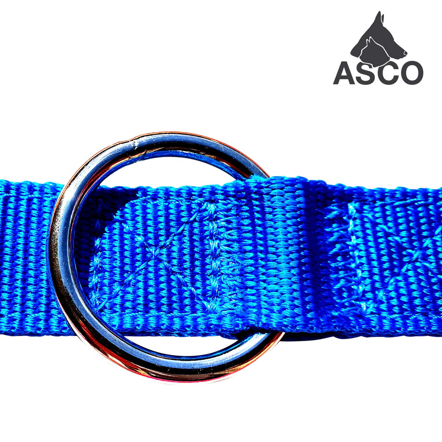 ASCO Hundeleine – Verstellbar mit Ruckdämpfer (100-200 cm, Neon)