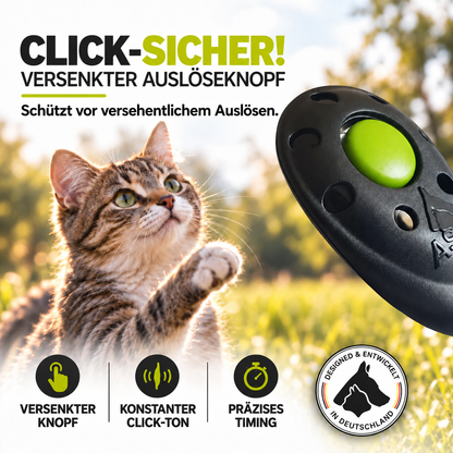Premium Clicker für Hunde & Katzen – Profi Clicker für Clickertraining | ASCO