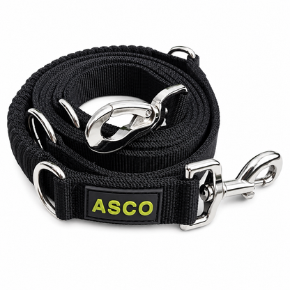 ASCO Hundeleine mit Ruckdämpfer 100-200 cm